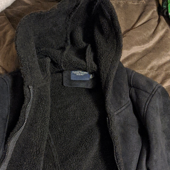 Faded Glory hooded zip coat - Picture 6 of 10